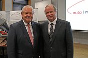 Der neue ZDK-Präsident Jürgen Karpinski bei der Emeritierungsfeier für Prof. Hannes Brachat am 28.7.2014 an der Hochschule für Automobilwirtschaft in Geislingen.